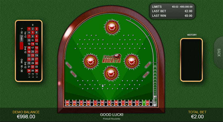 Pinball рулетка онлайн. 